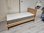 Ikea Malm bed met Hovag matras 90/200 voor €70,-, Huis en Inrichting, Ophalen, 90 cm, Eenpersoons, Wit