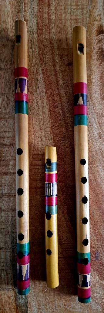 Indiase Bansuri Bamboe Fluitjes, Muziek en Instrumenten, Blaasinstrumenten | Overige, Nieuw, Houtblazer, Ophalen of Verzenden