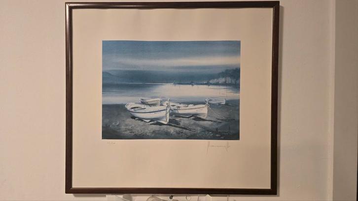 Manuel Bordallo Solé – Litho (23/100) ingelijst., Antiek en Kunst, Kunst | Litho's en Zeefdrukken, Ophalen