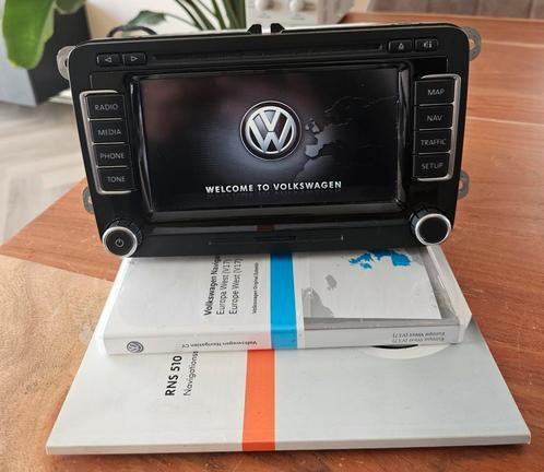 Rns510 Origineel Volkswagen incl montage, Auto diversen, Autonavigatie, Zo goed als nieuw, Ophalen of Verzenden
