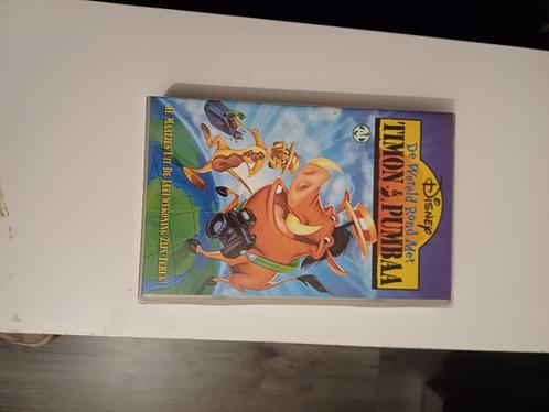 Disney – De Wereld Rond Met Timon & Pumbaa (VHS), Cd's en Dvd's, VHS | Kinderen en Jeugd, Gebruikt, Tekenfilms en Animatie, Tekenfilm
