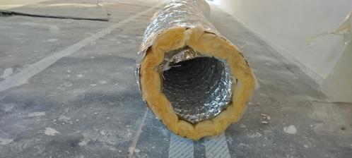 Sonodec akoestisch thermisch geïsoleerde Ø180mm ventslang 3m, Doe-het-zelf en Verbouw, Ventilatie en Afzuiging, Zo goed als nieuw