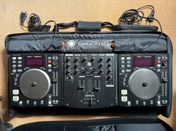 Denon DJ Set: DN-S1200 & DN-X120 met Flightcase beschikbaar voor biedingen