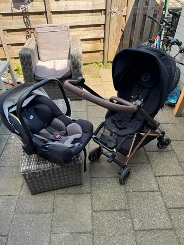 Cybex Kinderwagen buggy 2-in-1 Mios 3 Rosegold - Sepia Black beschikbaar voor biedingen