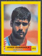 MOS sticker Josep Guardiola - Spanje, EK 2000, Ophalen of Verzenden, Zo goed als nieuw, Buitenlandse clubs, Poster, Plaatje of Sticker