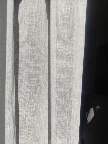 Zgan Prachtige inbetweens/ vitrage wit linnenlook. beschikbaar voor biedingen