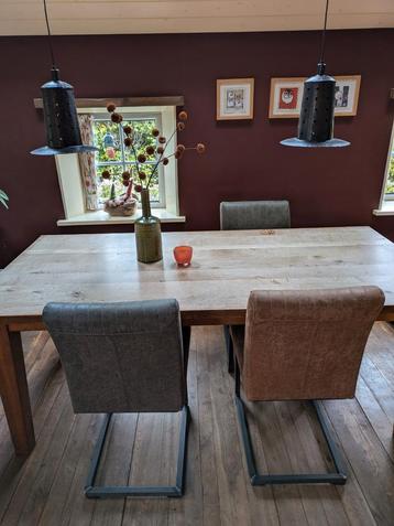 Industriële Eetkamerstoelen - Set van drie beschikbaar voor biedingen