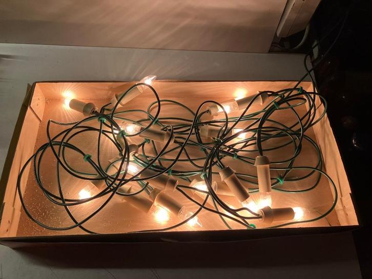 Kerstverlichting  7x, Diversen, Kerst, Gebruikt, Ophalen