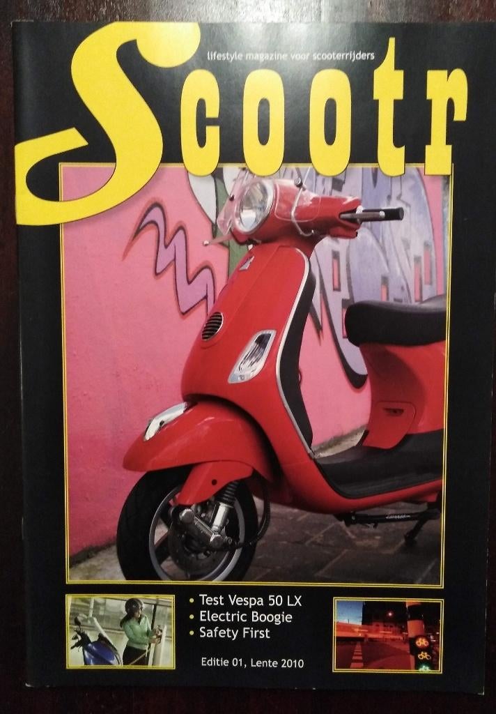 Magazine - SCOOTR - editie 01 - Lente 2010, Ophalen of Verzenden, 1980 tot heden, Nederland, Tijdschrift