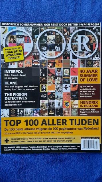 OOR 7-2007 Top 100 aller tijden Jimi Hendrix Crowded House beschikbaar voor biedingen