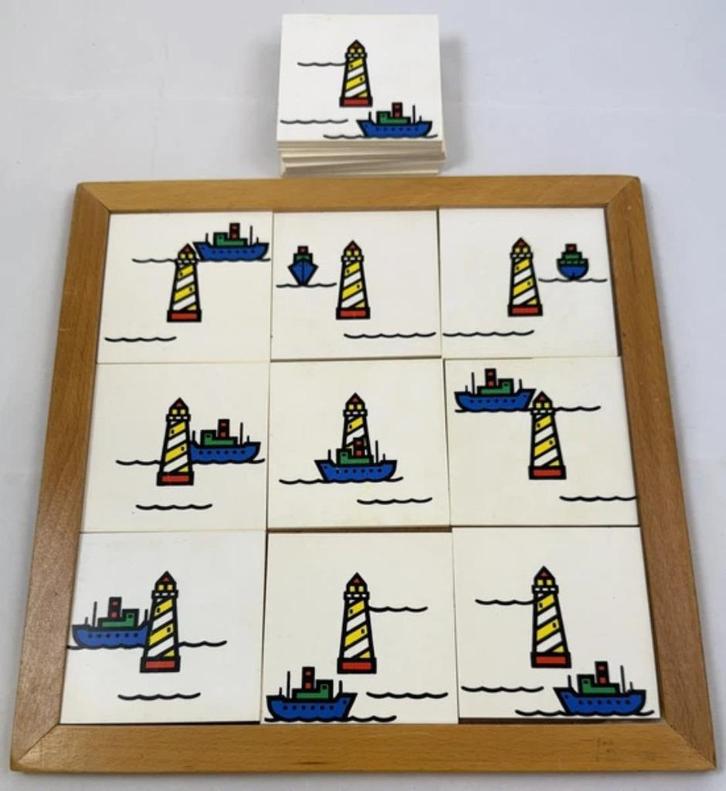 Rolf memory volgorde vuurtoren 18-delig schoolmateriaal 28cm, Kinderen en Baby's, Speelgoed | Educatief en Creatief, Zo goed als nieuw