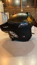 Beon stratos helm maat M, Rood vizier, bijna niet gebruikt, Motoren, Kleding | Motorhelmen, Overige merken, M, Systeemhelm, Dames