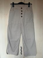 Beige driekwart broek wijd model, Maat 38/40 (M), Beige, Ophalen of Verzenden, Zo goed als nieuw