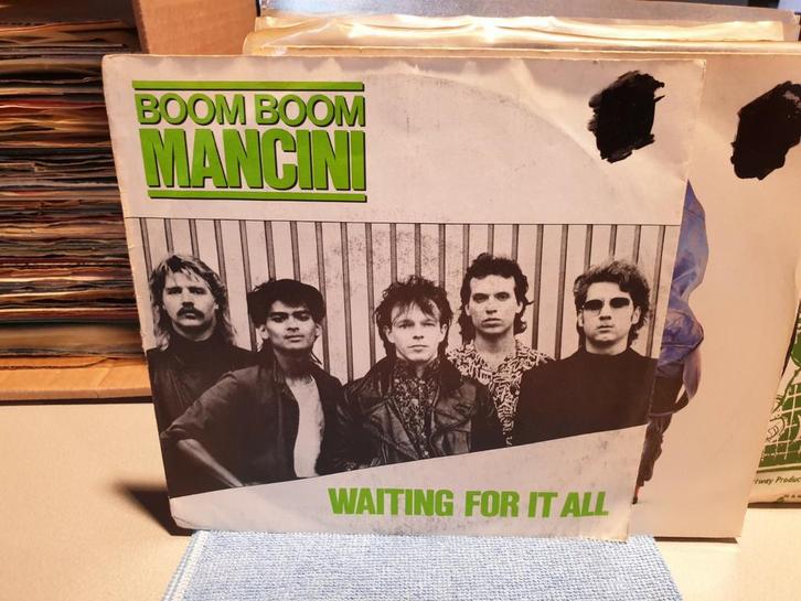 Boom Boom Mancini - waiting for it all (b1), Cd's en Dvd's, Vinyl Singles, Ophalen of Verzenden