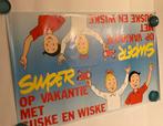 Suske en Wiske winkel poster voor het vak, Verzamelen, Stripfiguren, Ophalen of Verzenden, Plaatje, Poster of Sticker, Zo goed als nieuw