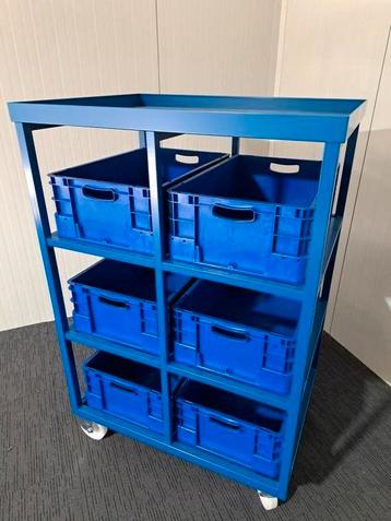 Magazijnwagen magazijnkar orderpickkar beschikbaar voor biedingen