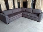 hoekbank Carla U-vorm XL in Rib-stof / Velvet / microvezel, Ophalen, Modern tijdloos industrieel hip trendy klassiek, Hoekbank