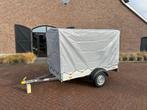 Nieuwe HUMBAUR – enkelasser met huif (750 kg) aanhangwagen, Auto diversen, Aanhangers en Bagagewagens, Ophalen, Nieuw