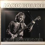 Jack Bruce/ Live in Denver.   2lp, Ophalen of Verzenden, Zo goed als nieuw, 12 inch, Progressive