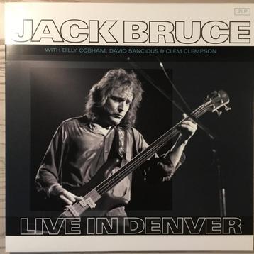Jack Bruce/ Live in Denver.   2lp beschikbaar voor biedingen