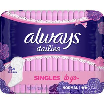 Always inlegkruisjes+OralB tandenborstels (tot 60% korting) beschikbaar voor biedingen