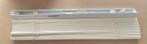 Sunway Benelux Luxaflex brede witte houten lamellen izgst, Wit, Zo goed als nieuw, 150 tot 200 cm, 50 tot 100 cm