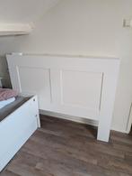 Bedhoofdeinde met bergruimte - Praktisch en stijlvol!, Ophalen, Wit, Tweepersoons, Zo goed als nieuw