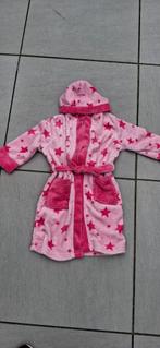 Badjas roze sterren 98-104, Ophalen of Verzenden, Zo goed als nieuw, Meisje, Sport- of Zwemkleding
