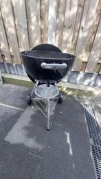 Weber Bar-B-Kettle houtskoolbarbecue metaal zwart ø 47 cm, WEBER, Gebruikt, Ophalen, Met accessoires