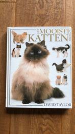 De mooiste katten boek, David Taylor, Boeken, Dieren en Huisdieren, Ophalen of Verzenden, Zo goed als nieuw, Katten, David Taylor