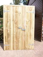 Dubbele zadelkast van geimpregneerd hout, Ophalen, Nieuw, Dressuur