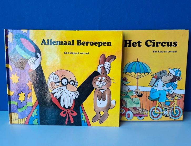Pop-upboeken G. Ŝeda/Allemaal Beroepen & Het Circus, Boeken, Kinderboeken | Jeugd | onder 10 jaar, Gelezen, Fictie algemeen, Ophalen of Verzenden