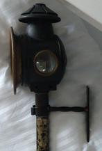 antieke koetslamp, koper met fitting, volgnr 102, Antiek en Kunst, Antiek | Gereedschap en Instrumenten, Ophalen of Verzenden