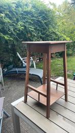 Antiek eiken plantentafel in goede staat, Ophalen, Gebruikt