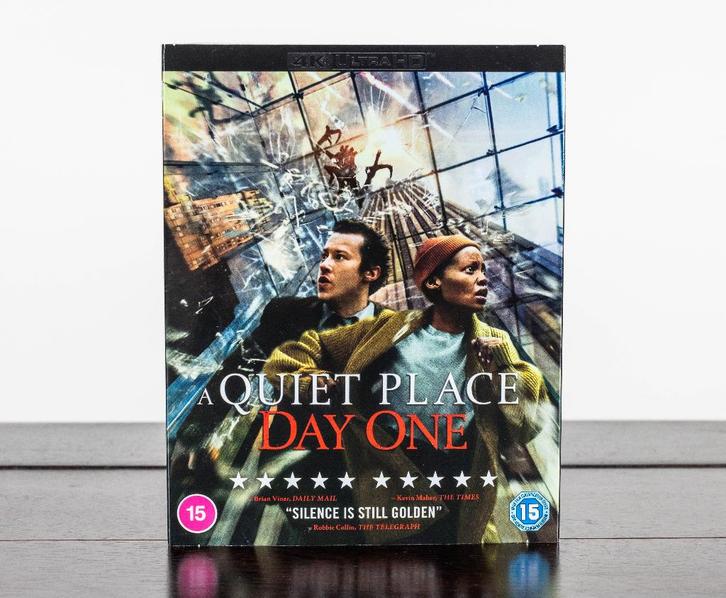 A Quiet Place: Day One 4K UHD Blu-Ray (UK Import), Cd's en Dvd's, Blu-ray, Zo goed als nieuw, Horror, Ophalen of Verzenden