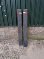 Diamantkoppaal bermpaal reflectiepaal zwart visser assen, Tuin en Terras, Palen, Balken en Planken, Ophalen of Verzenden, Minder dan 180 cm