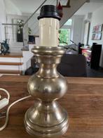 MESSING lamp 30cm hoog vintage industrieel, Huis en Inrichting, Lampen | Tafellampen, Minder dan 50 cm, Vintage, Ophalen of Verzenden
