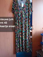 Norah jurk mt 48, Ophalen of Verzenden, Nieuw, Maat 46/48 (XL) of groter, Onder de knie