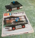 Lego Legoland politieauto politie politieauto setje nr 611, Ophalen of Verzenden, Gebruikt, Complete set, Lego