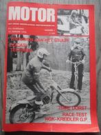 Blad "motor"nr3,1976. NGK- kreidler etc etc, Verzamelen, Automerken, Motoren en Formule 1, Gebruikt, Ophalen of Verzenden