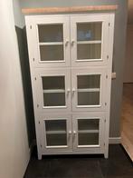 Mooie vitrinekast van merk Loberon, Ophalen, 50 tot 100 cm, Zo goed als nieuw, 150 tot 200 cm