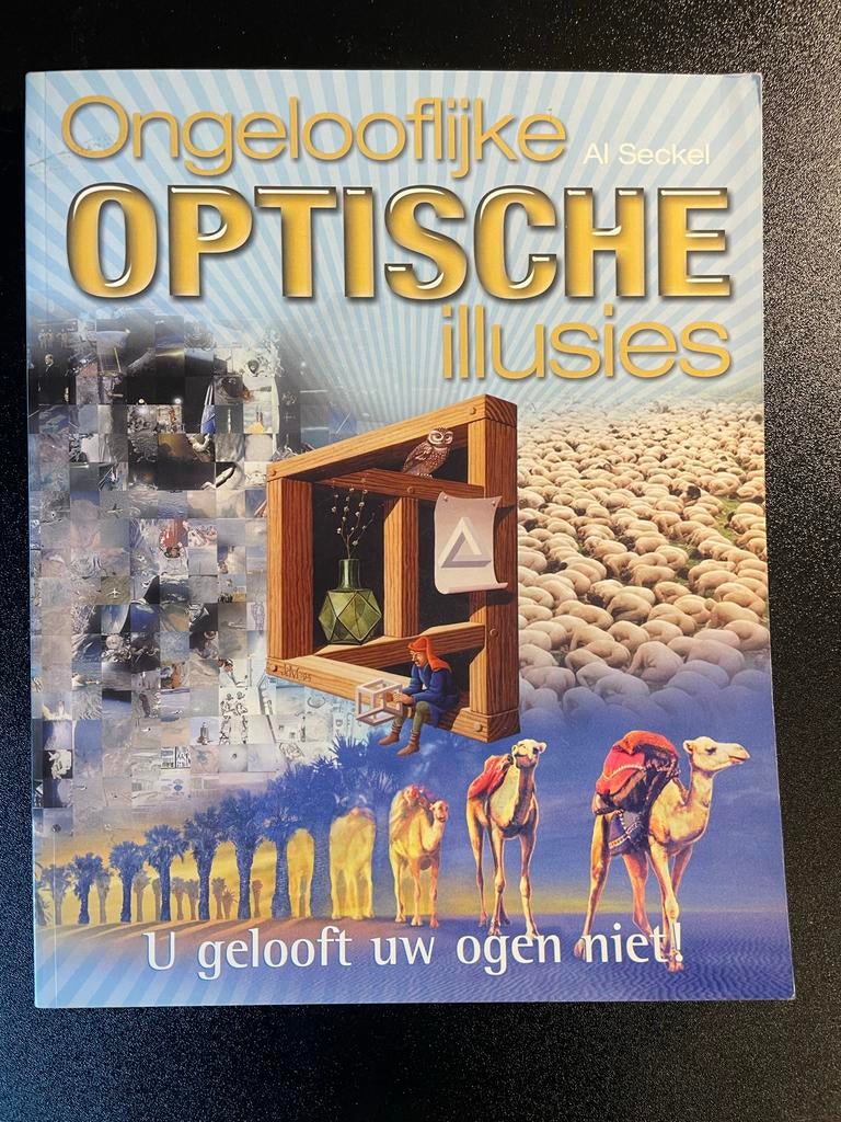 Ongelooflijke Optische Illusies - Al Seckel, Boeken, Ophalen of Verzenden, Zo goed als nieuw, Overige typen