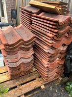 Gebruikte Rode Dakpannen - 75 stuks, Doe-het-zelf en Verbouw, Ophalen, Gebruikt, Steen of Klei, Minder dan 5 m²