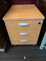 Rolcontainer met 3 lades, Huis en Inrichting, Kasten | Ladekasten, Gebruikt, Ophalen of Verzenden, 3 of 4 laden, Minder dan 100 cm