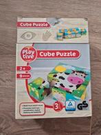 Cube puzzel, Ophalen, Minder dan 10 stukjes, Zo goed als nieuw, 2 tot 4 jaar