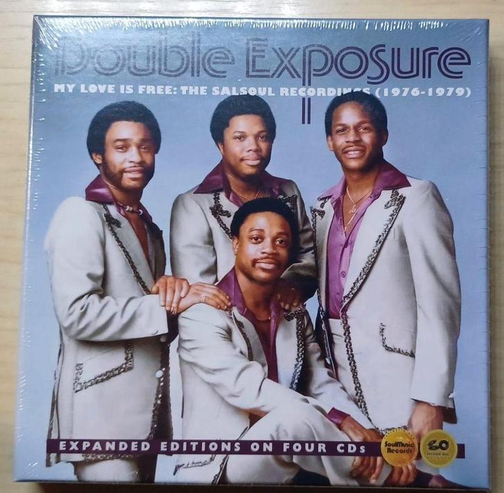 Double Exposure -  -  Salsoul Recordings 1976-1979, 4-CD, Cd's en Dvd's, Cd's | R&B en Soul, Nieuw in verpakking, Soul of Nu Soul