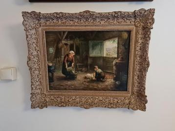 Schilderij klassiek  beschikbaar voor biedingen