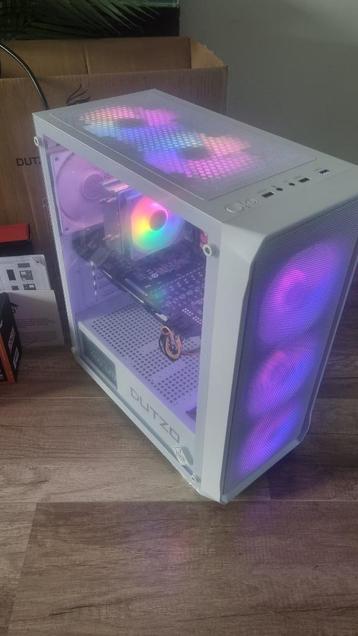 RGB Game PC wit! 14-Core Xeon | RX 590 | 32G DDR4 | 512G SSD beschikbaar voor biedingen