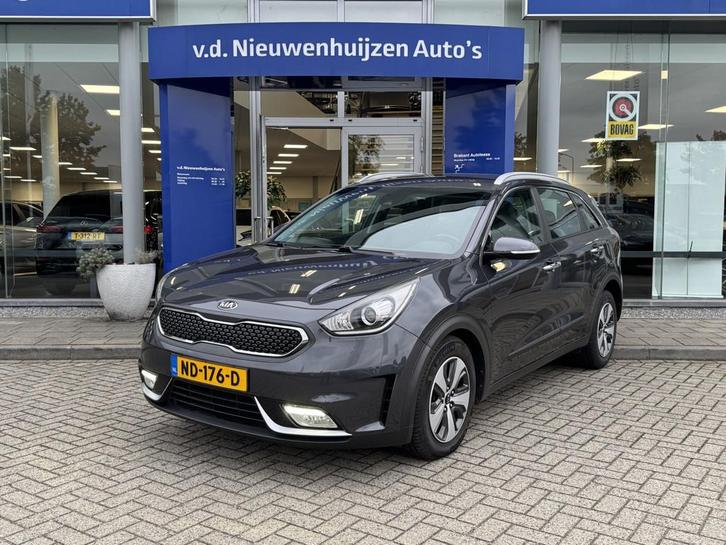 Kia Niro 1.6 GDi Hybrid First Edition Garantie tot 18-01-202, Auto's, Kia, Bedrijf, Te koop, Niro, ABS, Achteruitrijcamera, Airbags