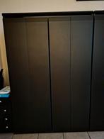 Computermeubel/kast zwart, Ophalen, Gebruikt, 100 tot 150 cm, Meerdere deuren